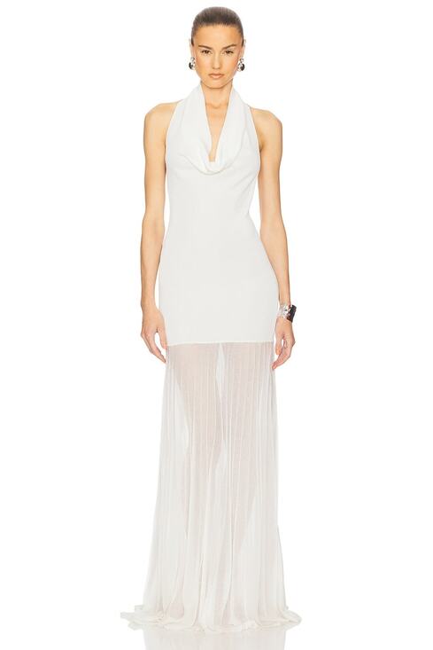 Helsa Dresses & Skirts - Helsa Jazzlyn Maxi Knit Dress in Ivory